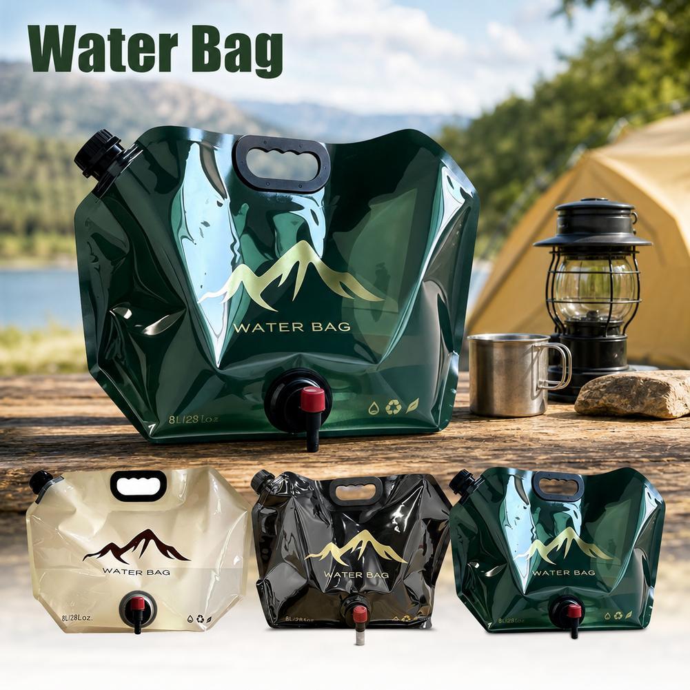 Camping Cooking Bag - Portable Outdoor Water Tank 8L Foldable