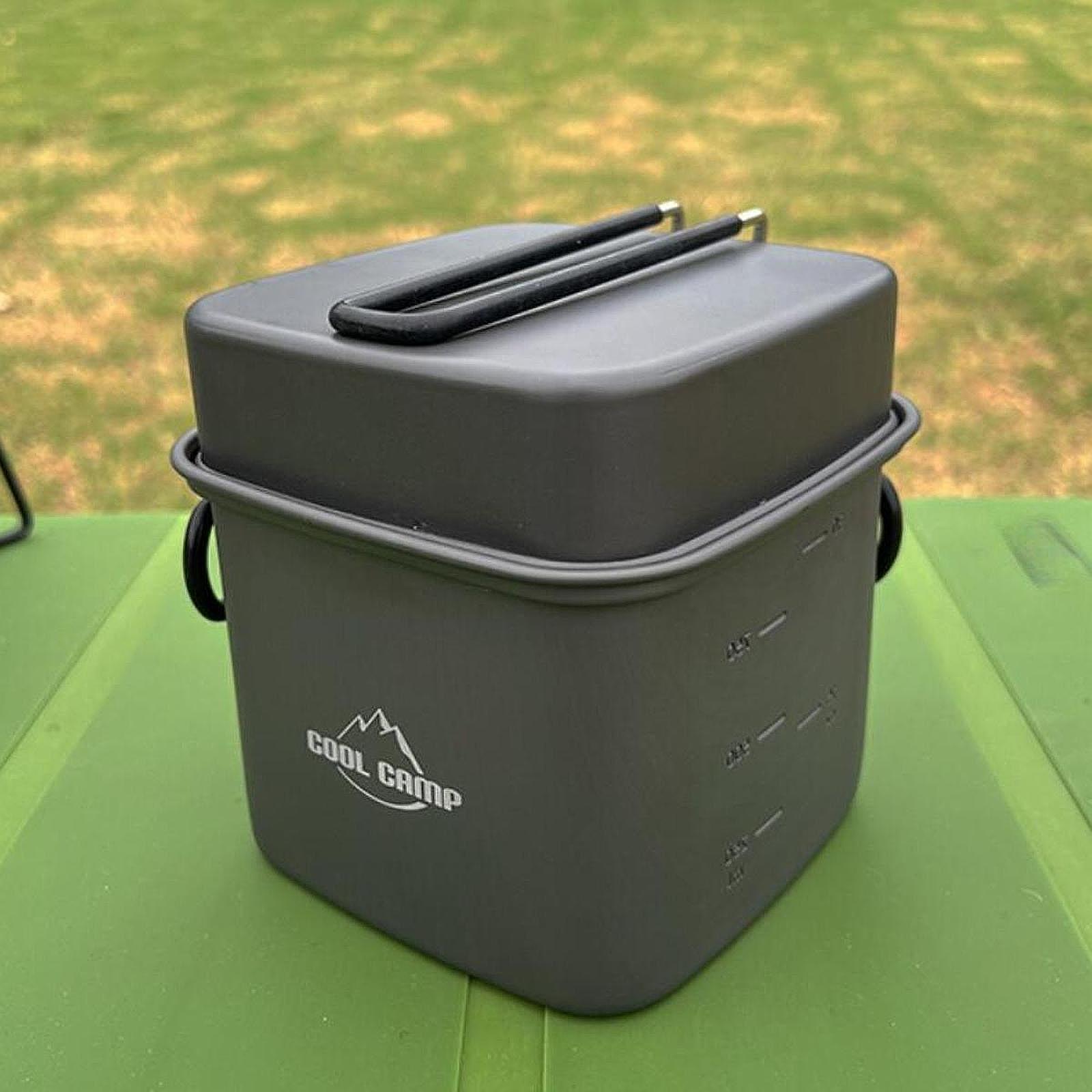 Camping Cooking Set - Camping Cookware Set Frying Pan Travel