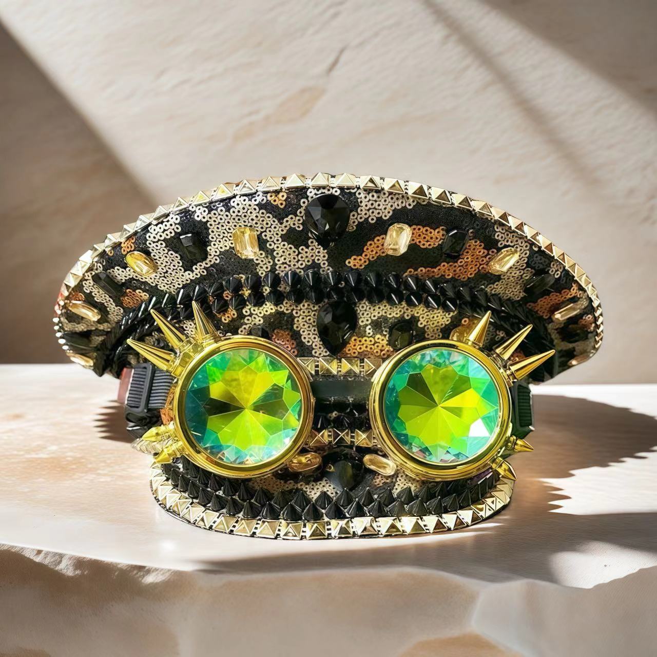 Campfire Cooking In Another World With My Absurd Skill - HongLuan Steampunk Captain Hat Rhinestone With