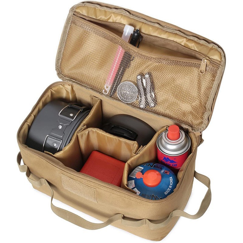 Camping Cooking Backpack - Outdoor Camping Gas Tank Storage Bag