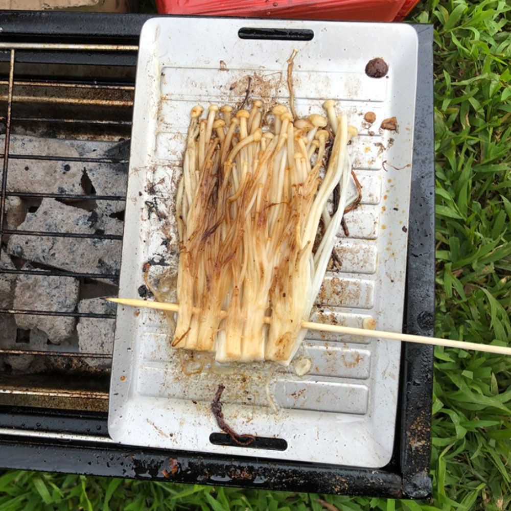 Durable Titanium Camping Grill - огляд і ціна Camping Cooking Lightweight