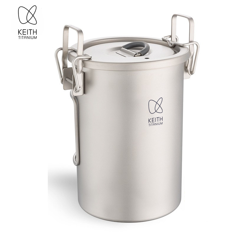 KEITH Pure Titanium Rice Cooke - огляд і ціна Camping Cooking Set