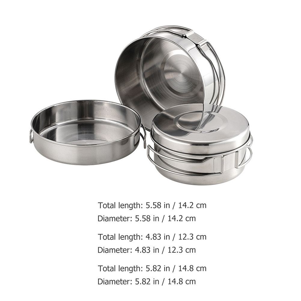 1Set Outdoor Stainless Steel C - огляд і ціна Camping Cooking Set