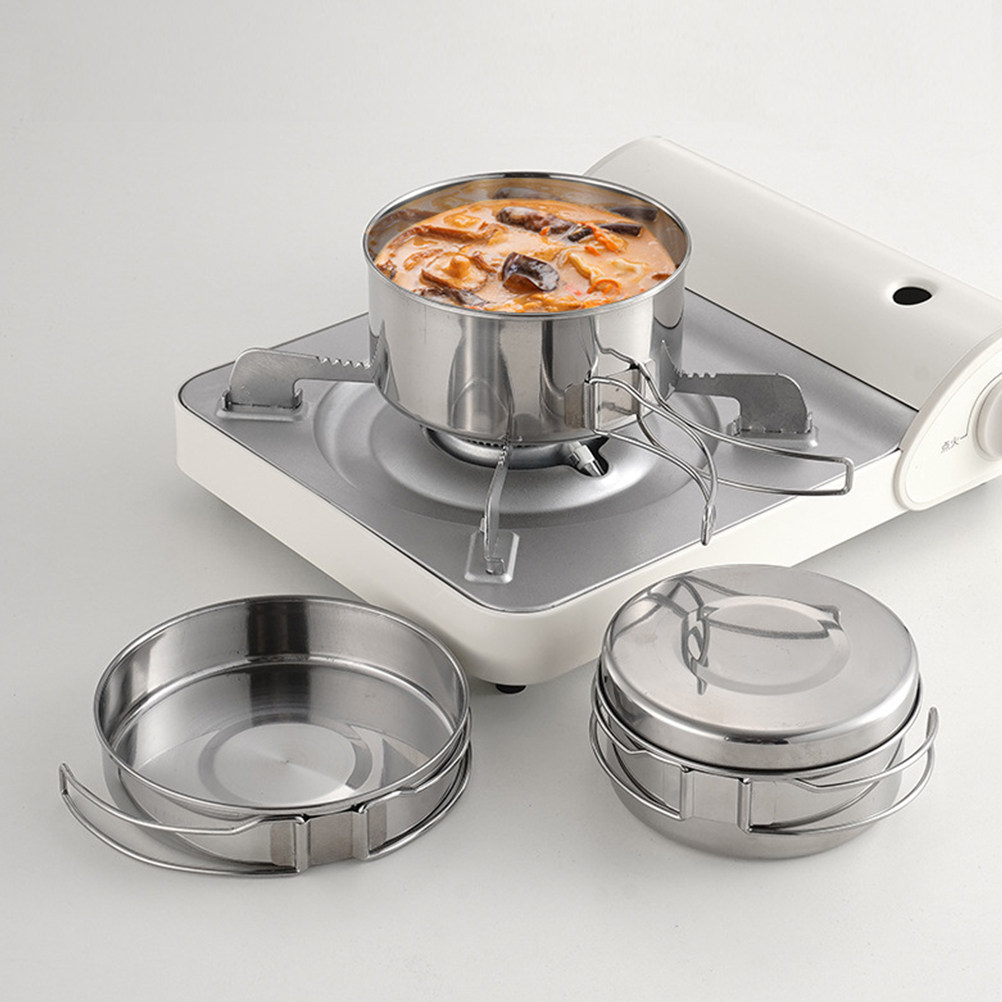 1Set Outdoor Stainless Steel C - огляд і ціна Camping Cooking Set