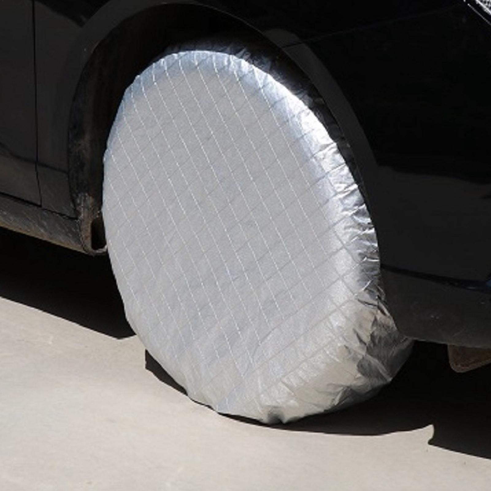 RV Tire Covers 4 Pieces Waterp - огляд і ціна Aluminum Foil Heavy Duty
