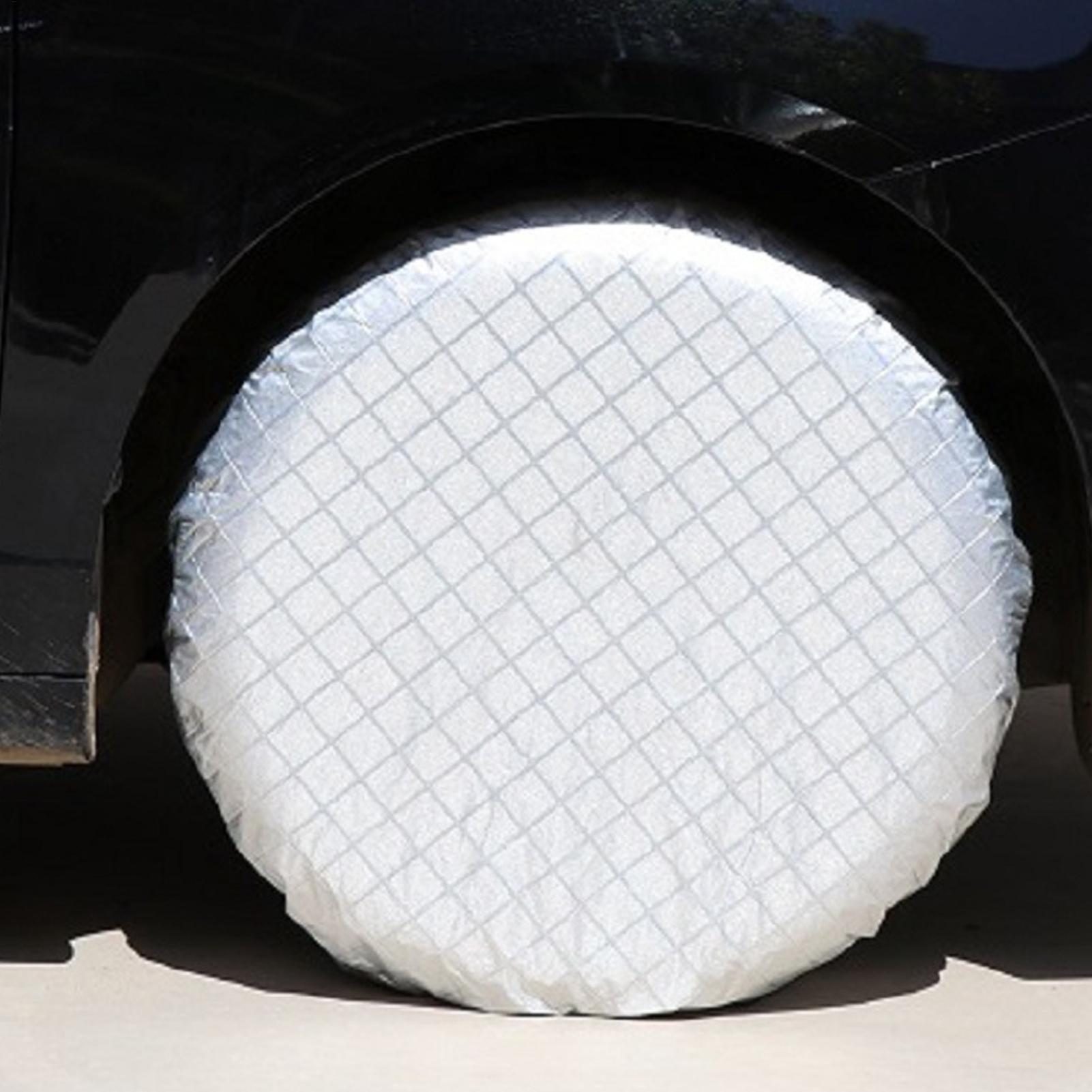 RV Tire Covers 4 Pieces Waterp - огляд і ціна Aluminum Foil Heavy Duty