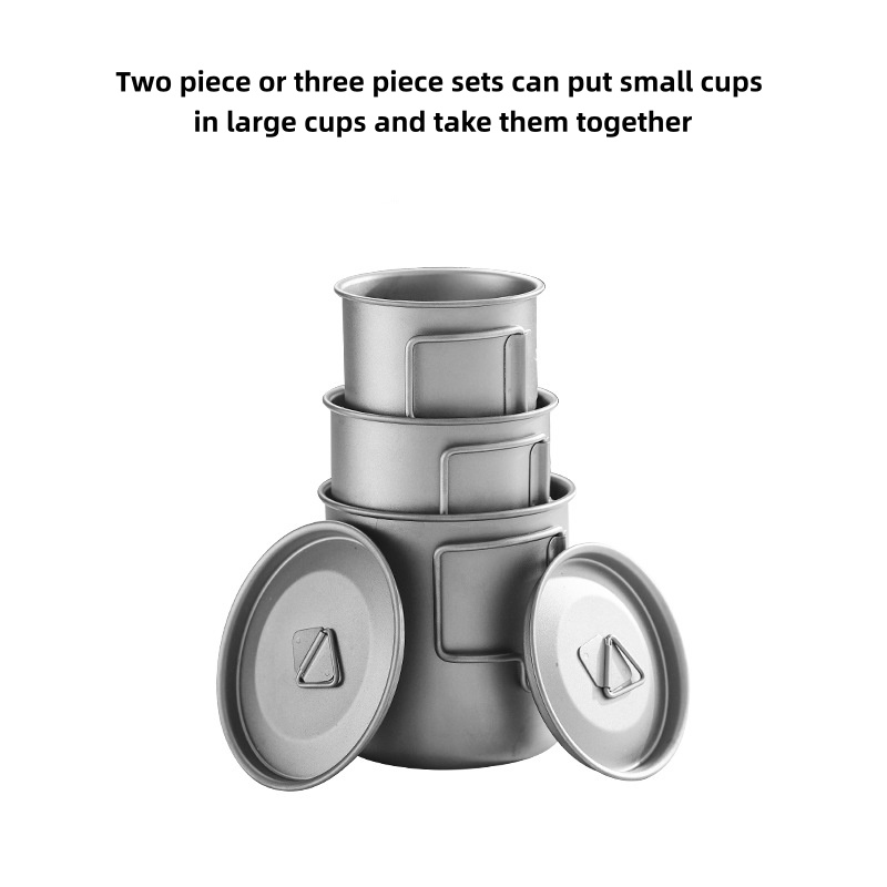 Titanium Camping Mug with Fold - огляд і ціна Camping Cooking Backpack