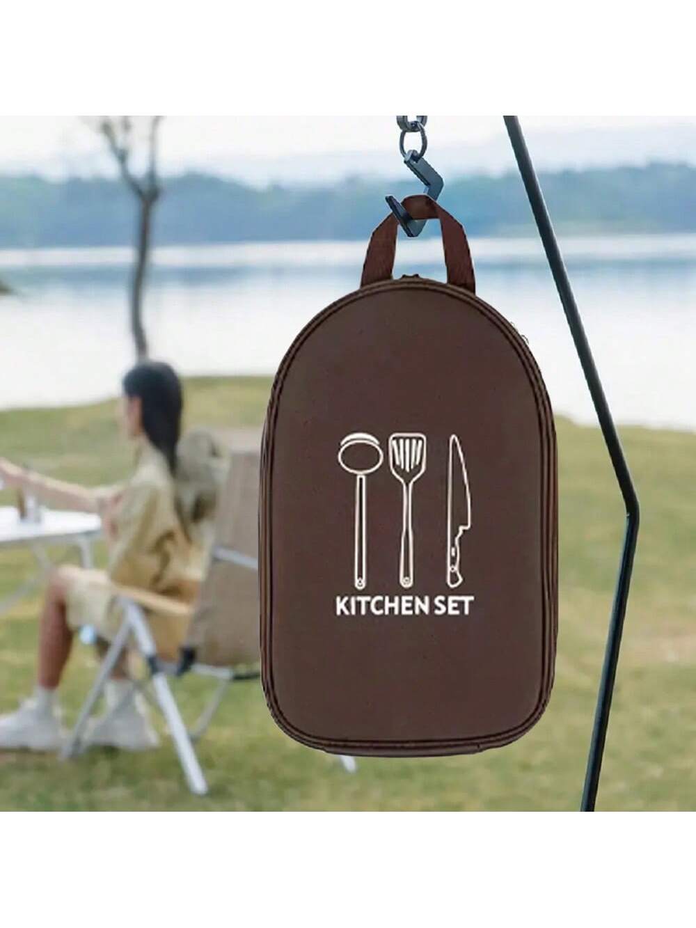 Outdoor Camping Cookware Stora - огляд і ціна Camping Cooking Utensils Storage