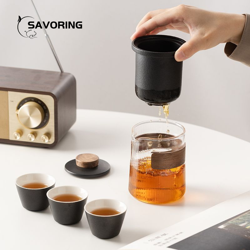 Simple Chinese Ceramic Tea Set - огляд і ціна Camping Cooking Set