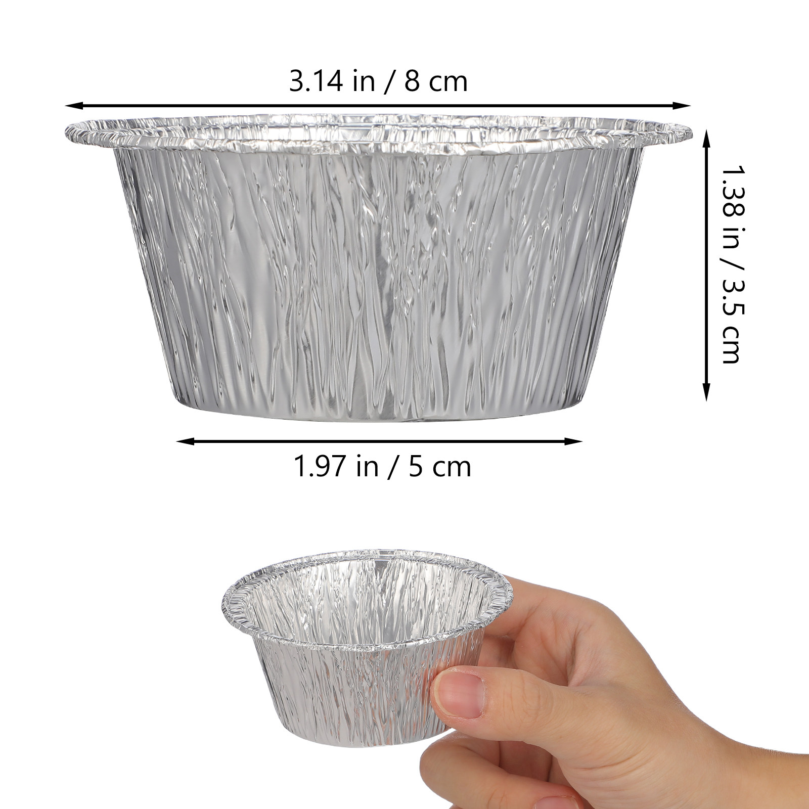 100Pcs Heavy Duty Aluminum Foi - огляд і ціна Aluminum Foil Heavy Duty
