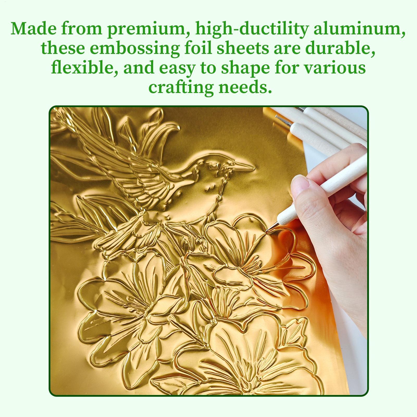 20-Pieces Golden Aluminum Foil - огляд і ціна Aluminum Foil Heavy Duty