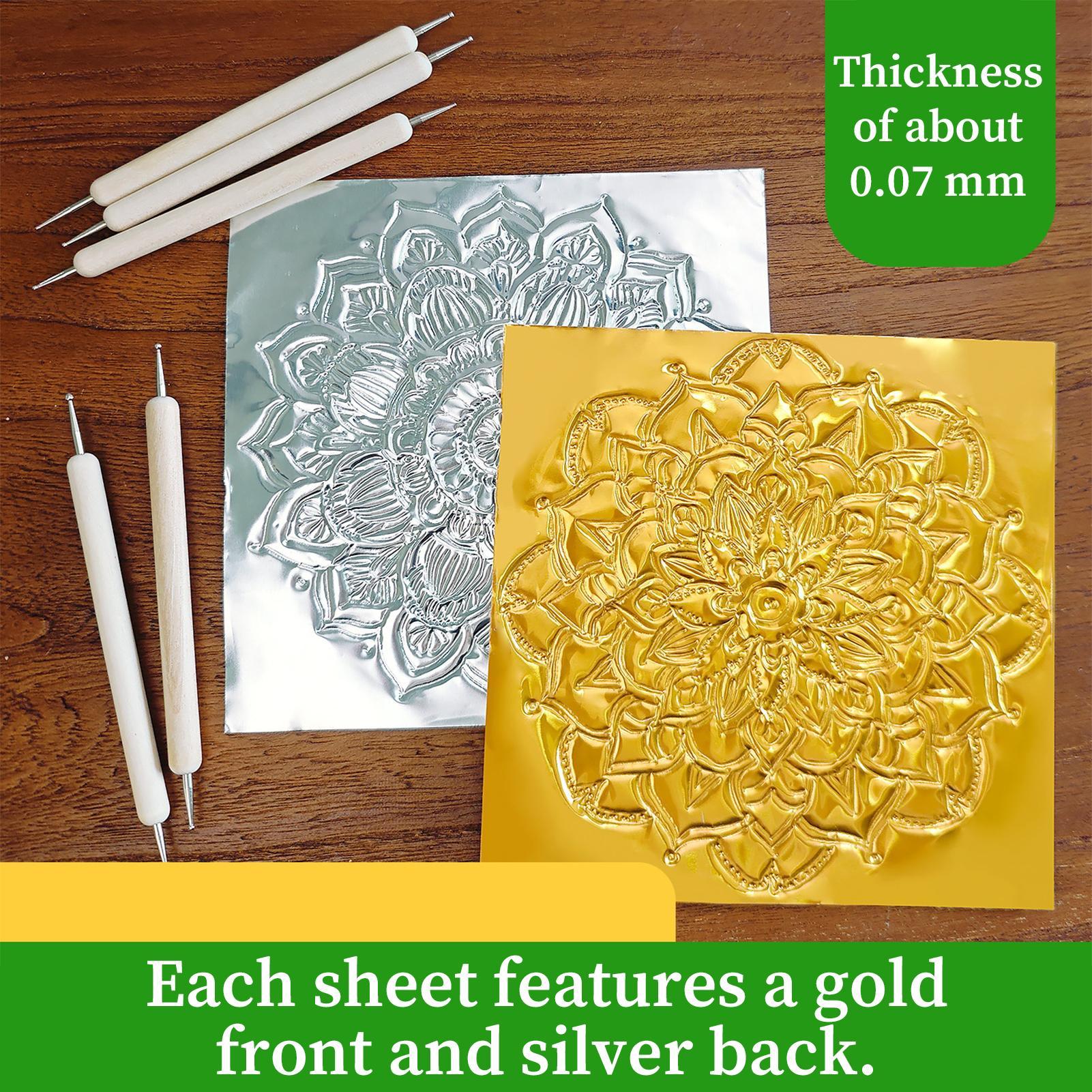 20-Pieces Golden Aluminum Foil - огляд і ціна Aluminum Foil Heavy Duty