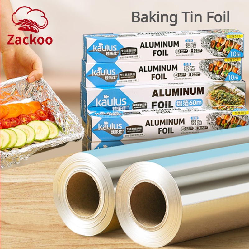 Zackoo 10/20/40M Aluminium Foi - огляд і ціна Aluminum Foil Heavy Duty