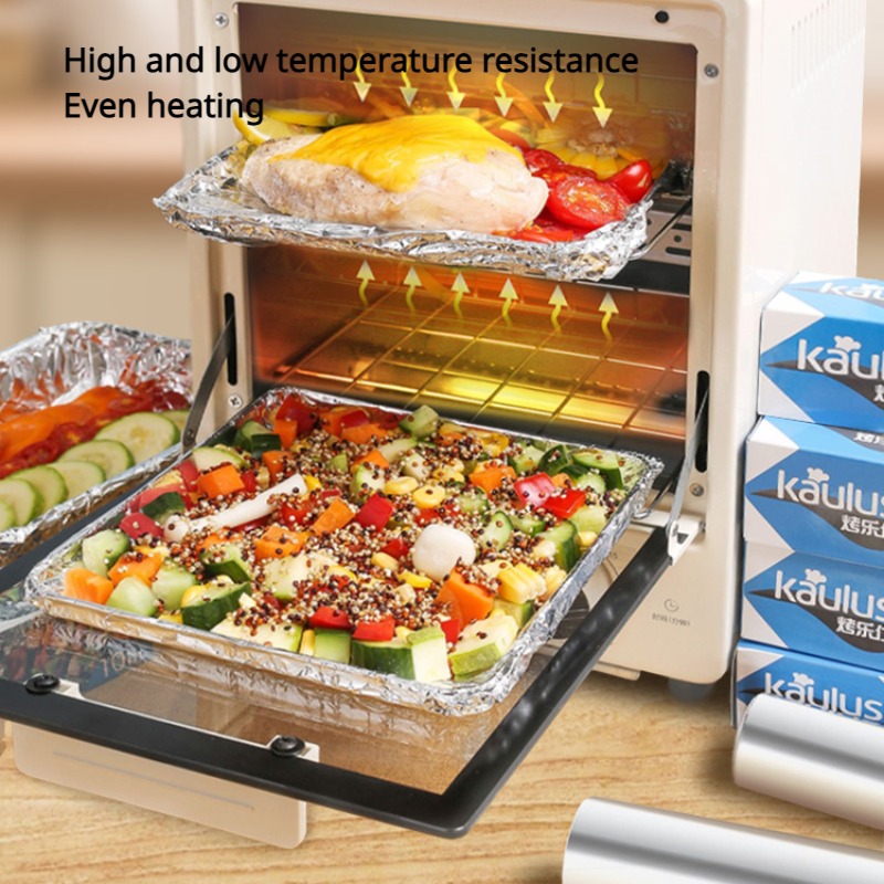 Zackoo 10/20/40M Aluminium Foi - огляд і ціна Aluminum Foil Heavy Duty