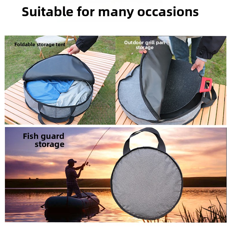 Round Camping BBQ Stove Storag - огляд і ціна Camping Cooking Lightweight
