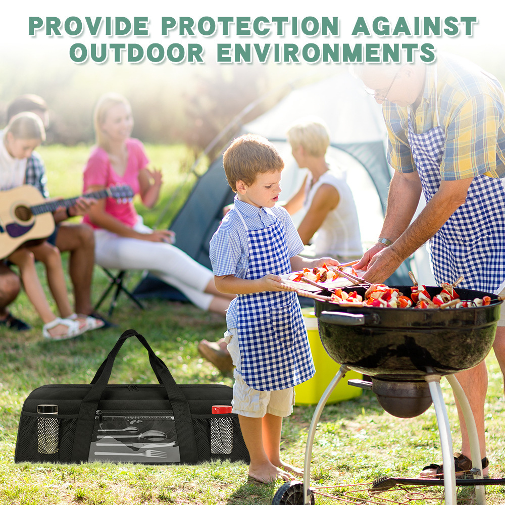 Durable Barbecue Utensils Stor - огляд і ціна Camping Cooking Utensils Storage