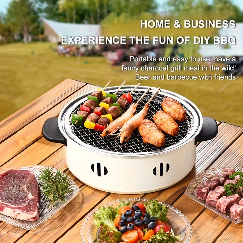 1pcs Portable Barbecue Stove V - огляд і ціна Camping Cooking Cupboard