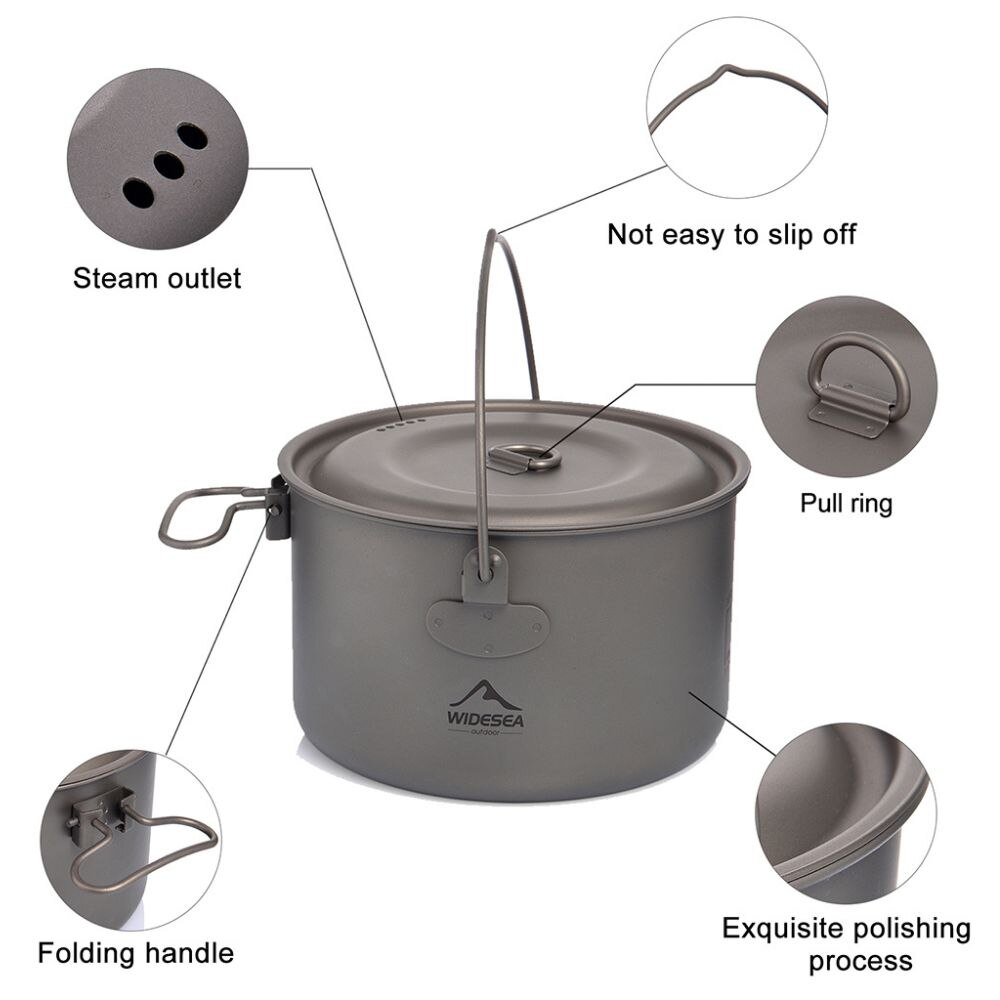Widesea Camping Tableware Tita - огляд і ціна Camping Cooking Utensils Storage