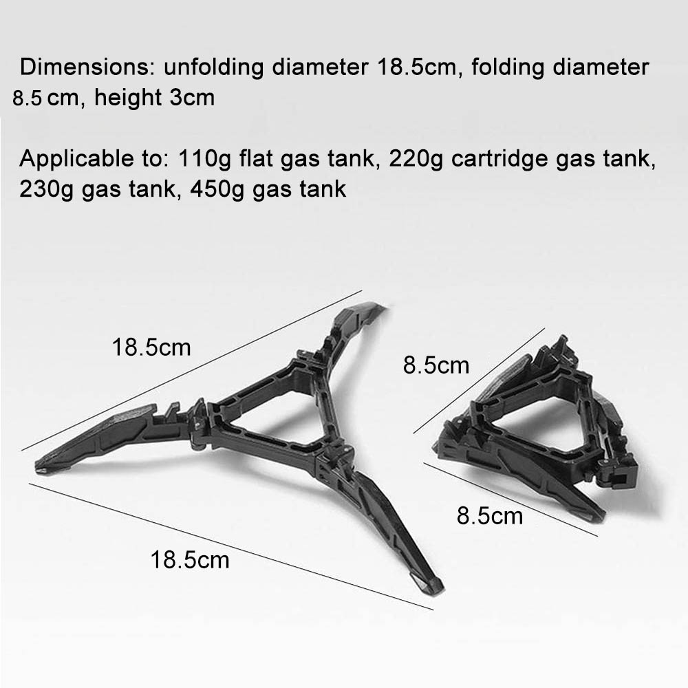 Gas Tank Bracket Foldable Fuel - огляд і ціна Camping Cooking Windshield