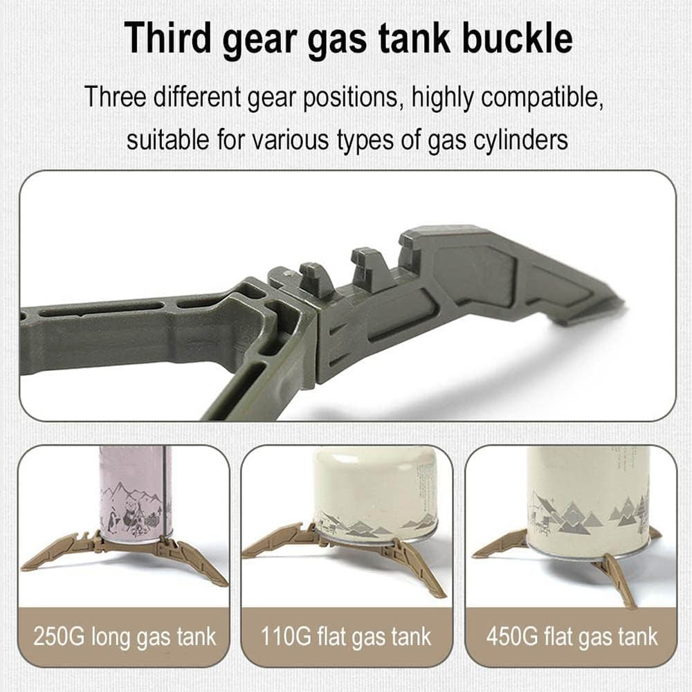 Gas Tank Bracket Foldable Fuel - огляд і ціна Camping Cooking Windshield