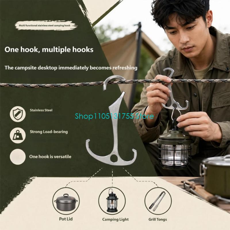 K0EF Tent Cord Utility Hook Me - огляд і ціна Camping Cooking Bag
