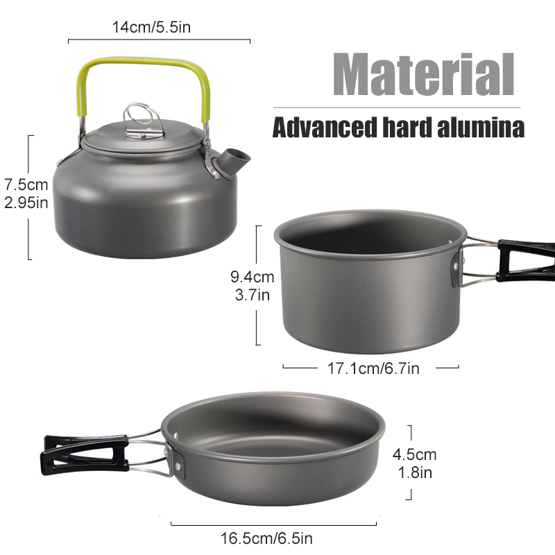 WESTTUNE Camping Cookware Kit  - огляд і ціна Camping Cooking Set