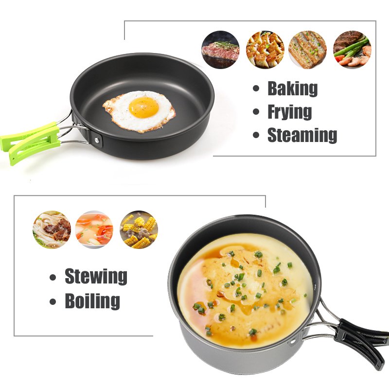 WESTTUNE Camping Cookware Kit  - огляд і ціна Camping Cooking Set