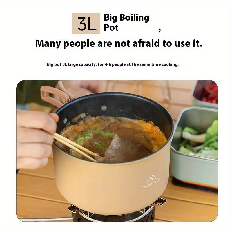 Mountainhiker new set pot kett - огляд і ціна Camping Cooking Cupboard