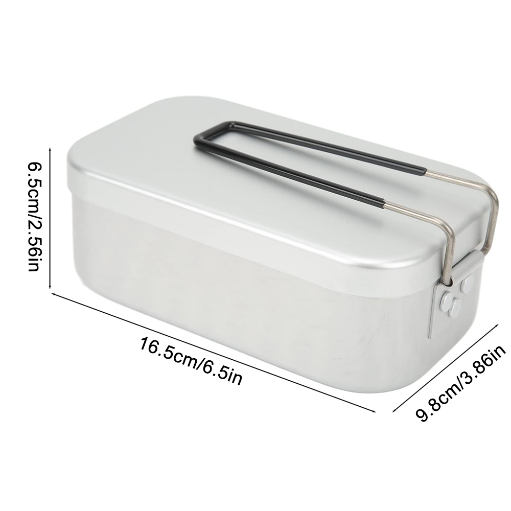 800ML Aluminum Lunch Boxes Out - огляд і ціна Camping Cooking Set