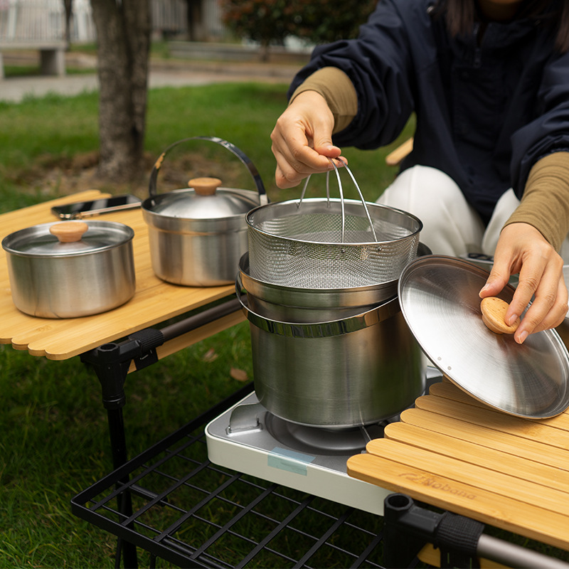 NOBANA Newest Outdoor Stainles - огляд і ціна Camping Cooking Backpack