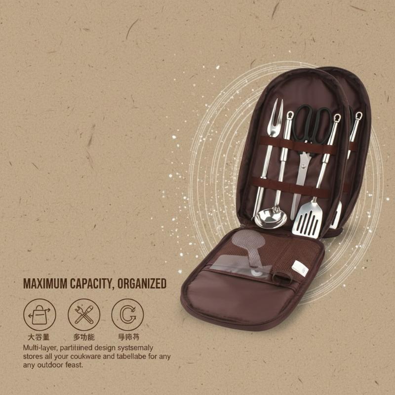 Outdoor Cooking Bag Camping St - огляд і ціна Camping Cooking Utensils Storage