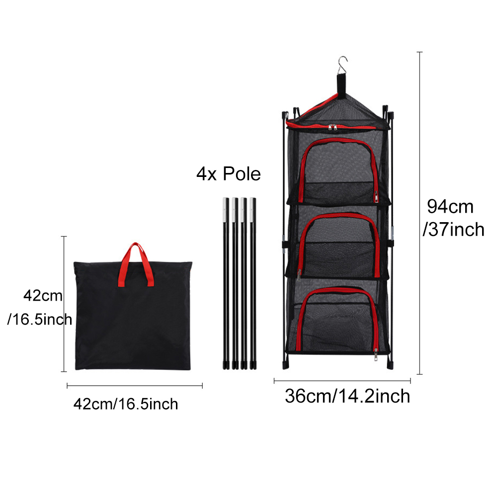 Camping Storage Drying Net 3 L - огляд і ціна Camping Outdoor Cooking Set