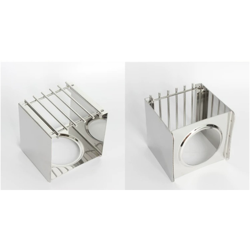 Stainless Steel Square Coffee  - огляд і ціна Camping Cooking Set