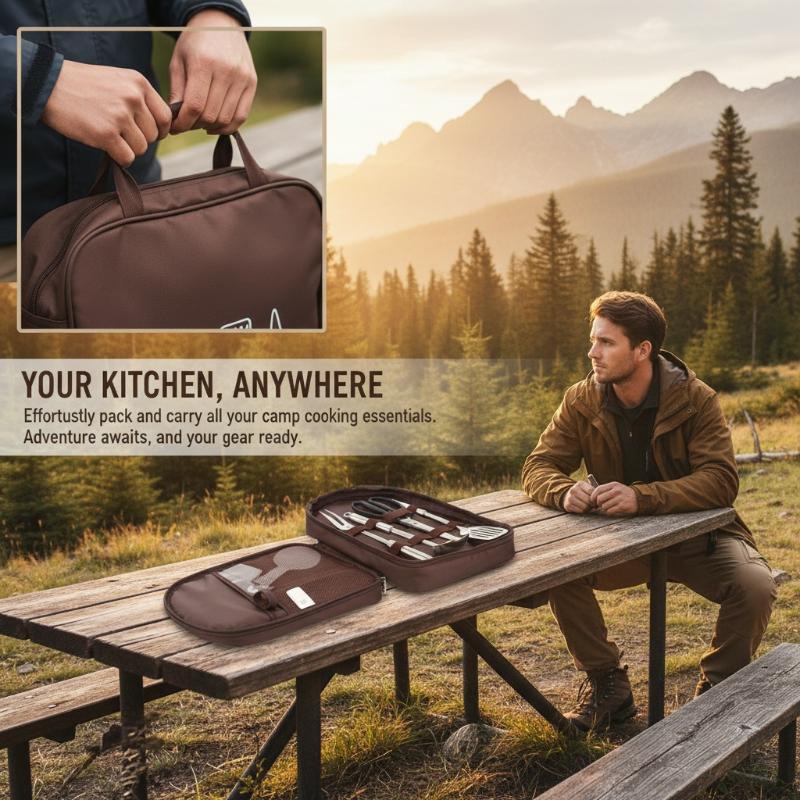 Outdoor Cooking Bag Camping St - огляд і ціна Camping Cooking Utensils Storage