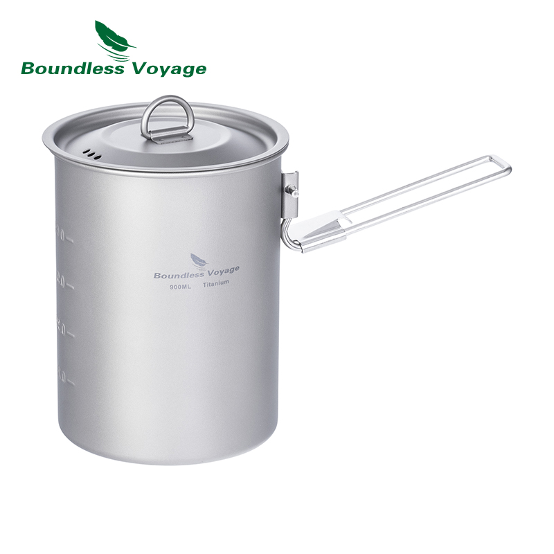 Boundless Voyage 900ml Titaniu - огляд і ціна Camping Cooking Lightweight