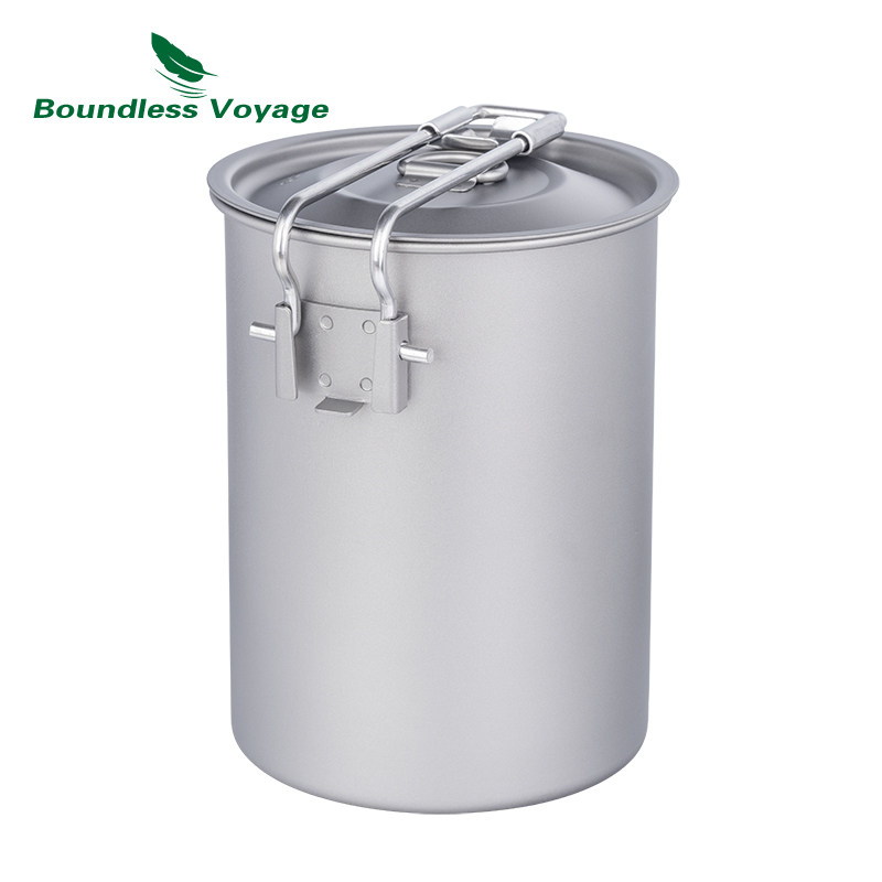 Boundless Voyage 900ml Titaniu - огляд і ціна Camping Cooking Lightweight
