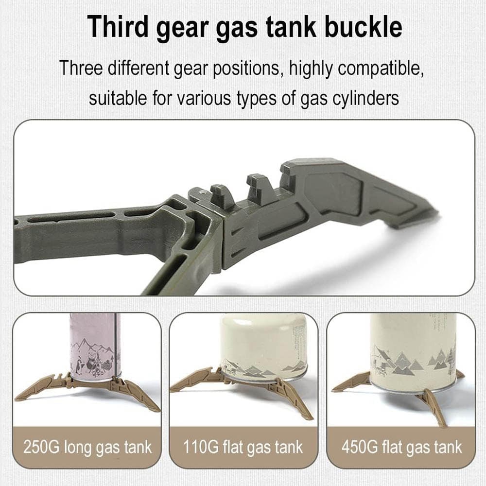 Gas Tank Bracket Foldable Fuel - огляд і ціна Camping Cooking Windshield