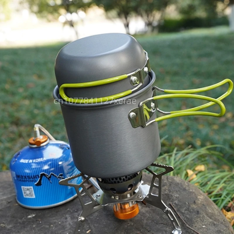 Outdoor Household Portable Alu - огляд і ціна Camping Cooking Mess Kit