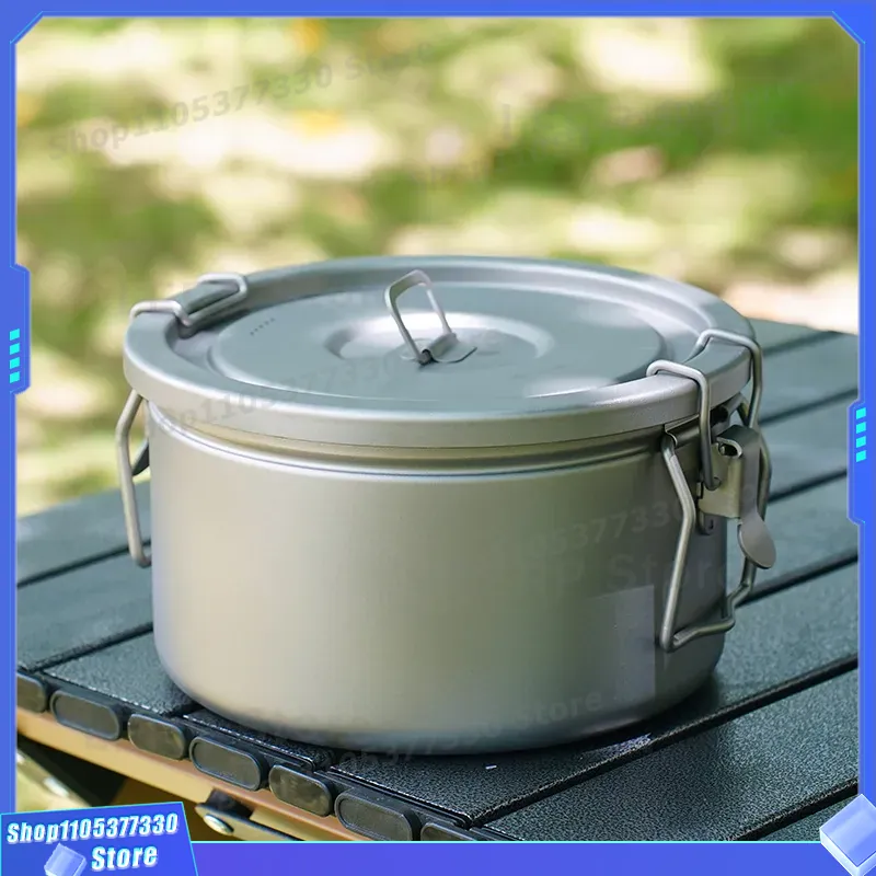 Pure Titanium Camping Pot Ligh - огляд і ціна Camping Cooking Vessel