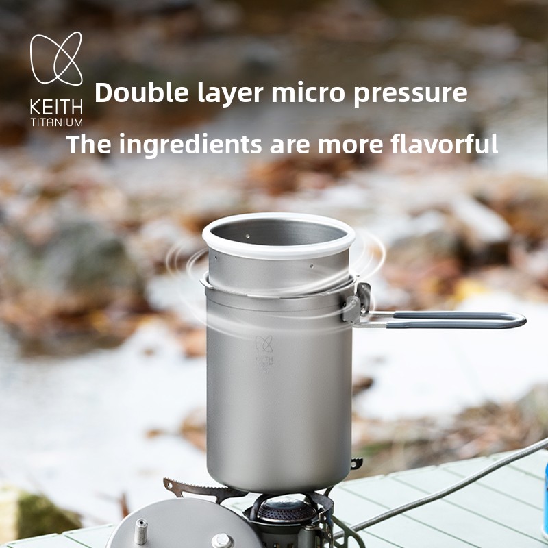 Keith Pure Titanium Outdoor Pr - огляд і ціна Camping Cooking Lightweight
