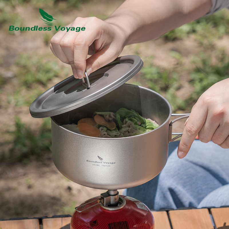 Boundless Voyage Titanium Camp - огляд і ціна Camping Cooking Set