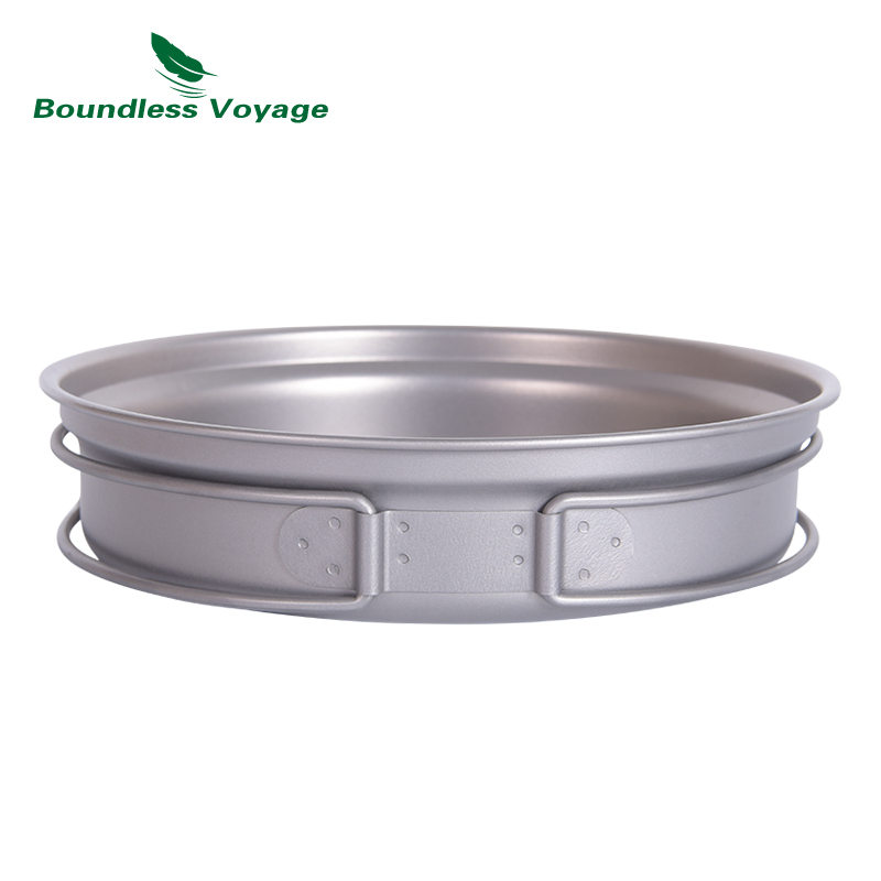 Boundless Voyage Titanium Pot  - огляд і ціна Camping Cooking Mess Kit