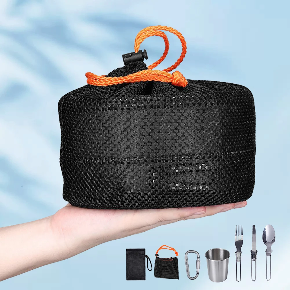 Camping Cookware Kit Kettle Po - огляд і ціна Camping Cooking Set