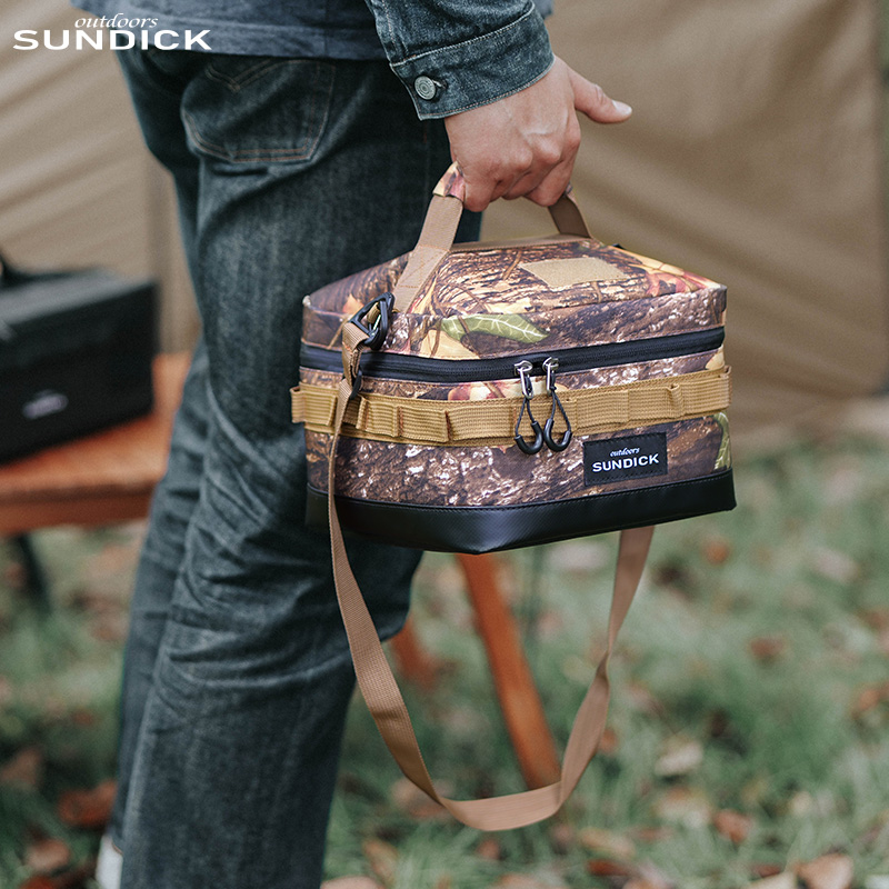1 Black/Brown/Army Green/Camo  - огляд і ціна Camping Cooking Organizer