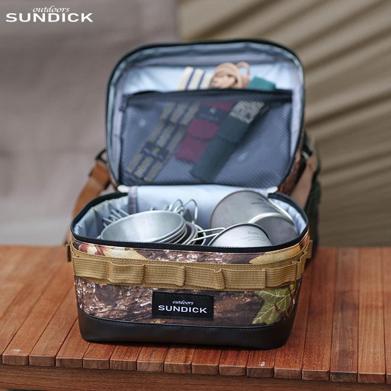1 Black/Brown/Army Green/Camo  - огляд і ціна Camping Cooking Organizer