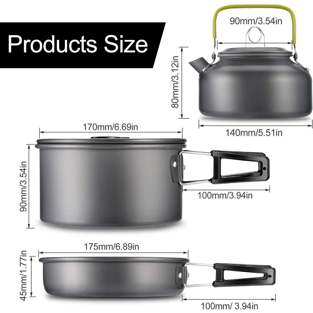 Outdoor Camping Cookware Set M - огляд і ціна Camping Cooking Set