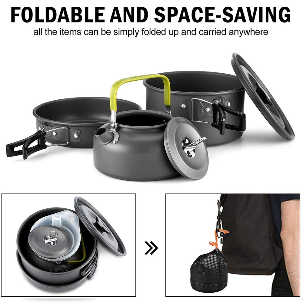 Outdoor Camping Cookware Set M - огляд і ціна Camping Cooking Set