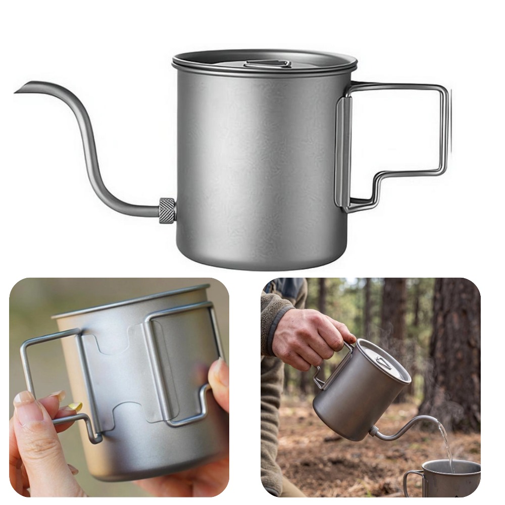 420ml Pure Titanium Camping Co - огляд і ціна Camping Cooking Lightweight