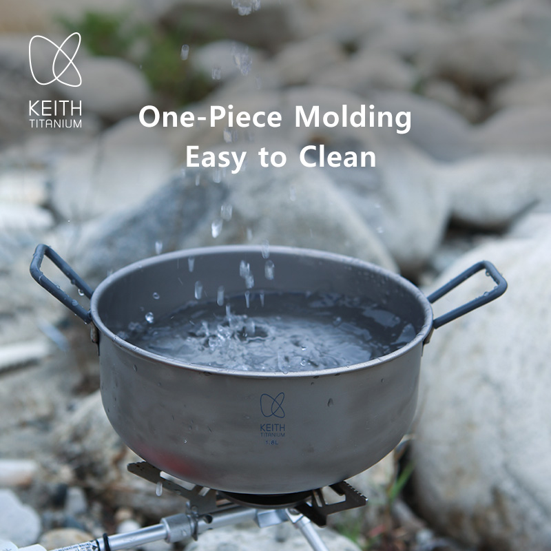KEITH 1.8L Pure Titanium Cooki - огляд і ціна Camping Cooking Bag