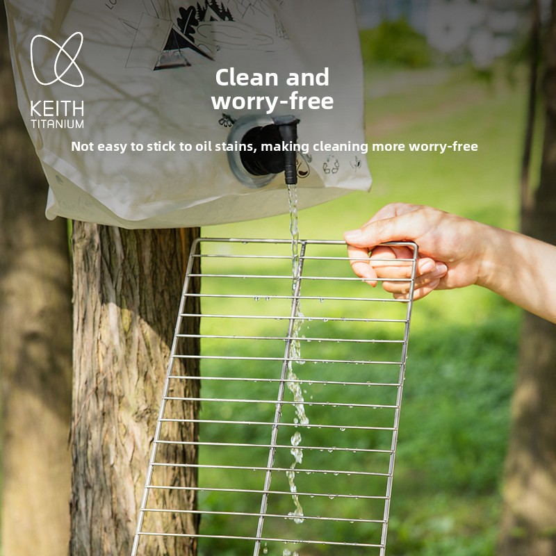 KEITH Pure Titanium Barbecue G - огляд і ціна Camping Cooking Lightweight